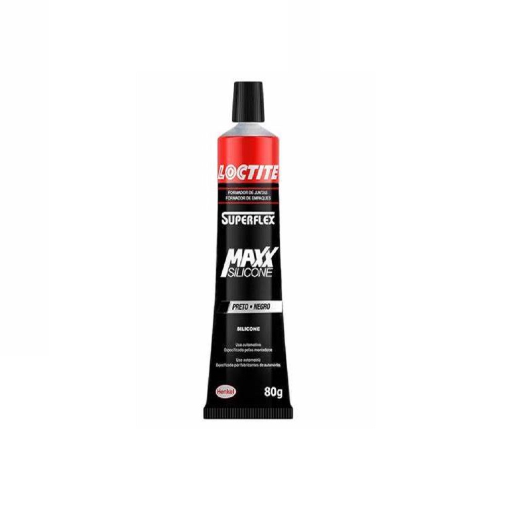 Silicone Vedante Oximico Loctite Superflex Maxx Preto