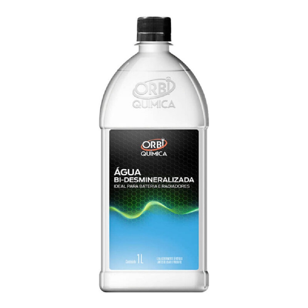 Água bi-desmineralizada Orbi Química 12873 1L